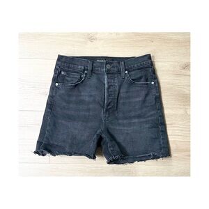 Denim Forum Charcoal Jean Shorts